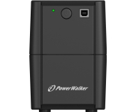 POWERWALKER UPS LINE-INTERACTIVE 850VA 2X 230V PL OUT, RJ11  IN/OUT, USB - 173989 - zdjęcie 2